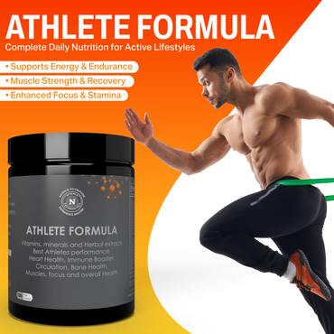 NUPACK Athlete Formula Multivitamin | Immune Support, Heart Health & Energy | 120 Veg Capsules