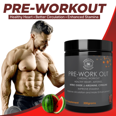 NUPACK Pre-Workout Powder | L-Arginine, Citrulline & Beta-Alanine | Watermelon Flavor