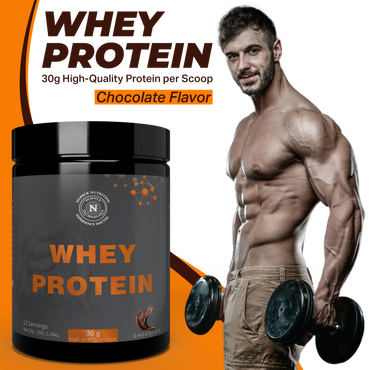NUPACK Whey Protein Powder 5lb | 30g Protein | Chocolate Flavor | 52 Servings