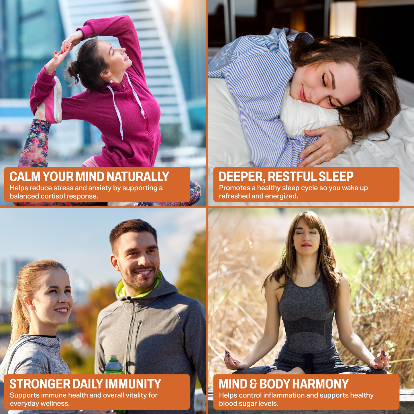 NUPACK Ashwagandha 1000mg Capsules | 5% Withanolides | Stress & Sleep Support (60 Veg Caps)