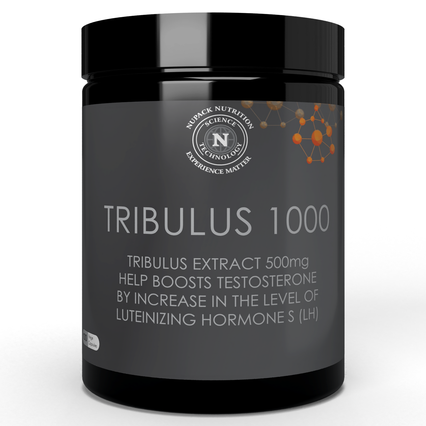 NUPACK Tribulus 1000 Testosterone Booster 500mg | Strength & Stamina | 100 Veg Caps