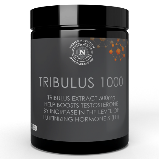NUPACK Tribulus 1000 Testosterone Booster 500mg | Strength & Stamina | 100 Veg Caps